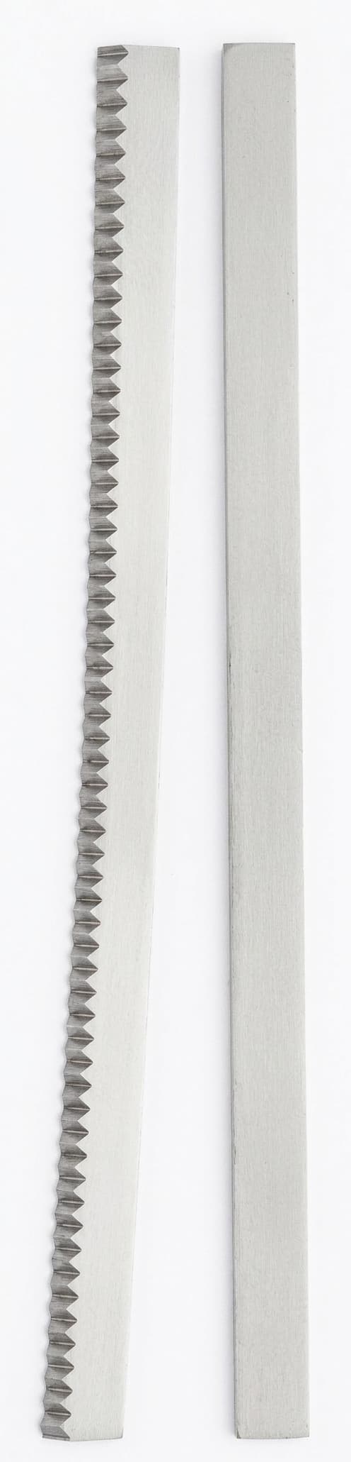 CUCHILLA Y CONTRACUCHILLA 185MMX10MMX4MM ZIG-ZAG