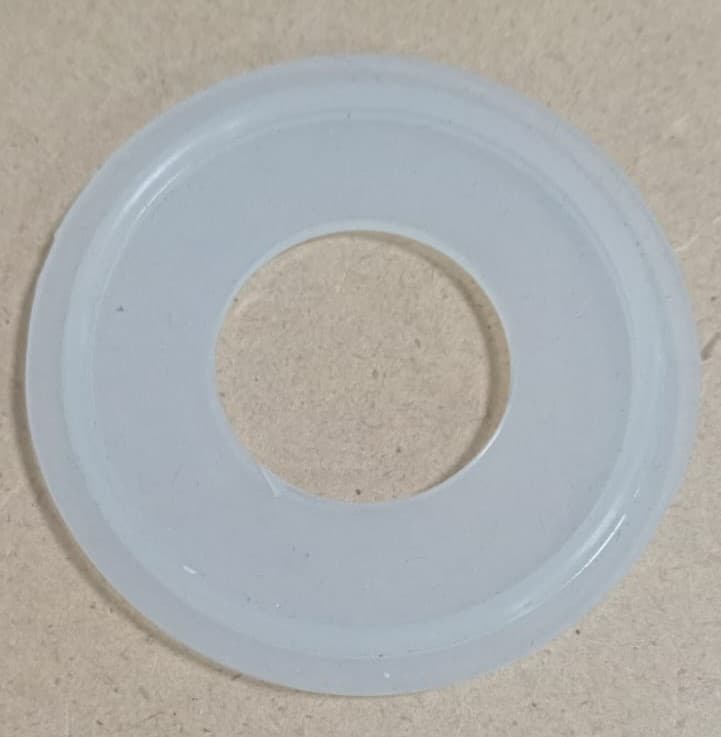 EMPAQUE SILICONADO FÉRULA CON PESTAÑA INTERNA 4X22X50MM