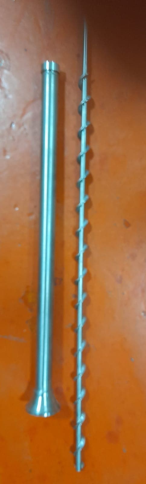 TORNILLO Y CAMISA PARA DOSIFICADOR DE POLVOS 25MM IN / 34MM OUT - Imagen 1