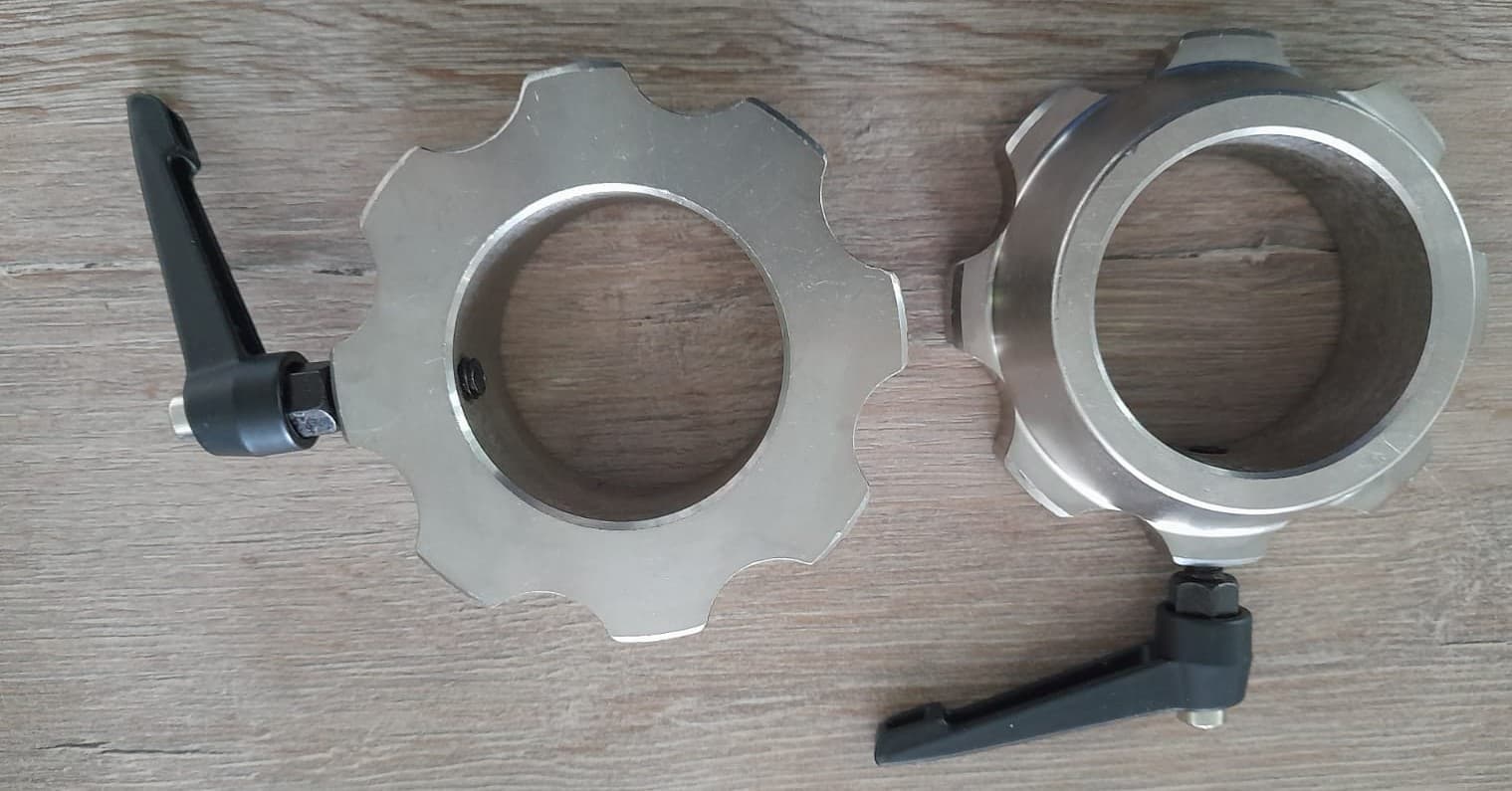 CONO FIJO DE SUJECIÓN DE PLÁSTICO CON PERILLA - Imagen 1
