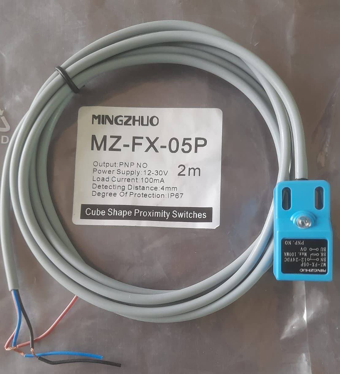SENSOR INDUCTIVO PNP  ( MZ-FX-05P ) - Imagen 1