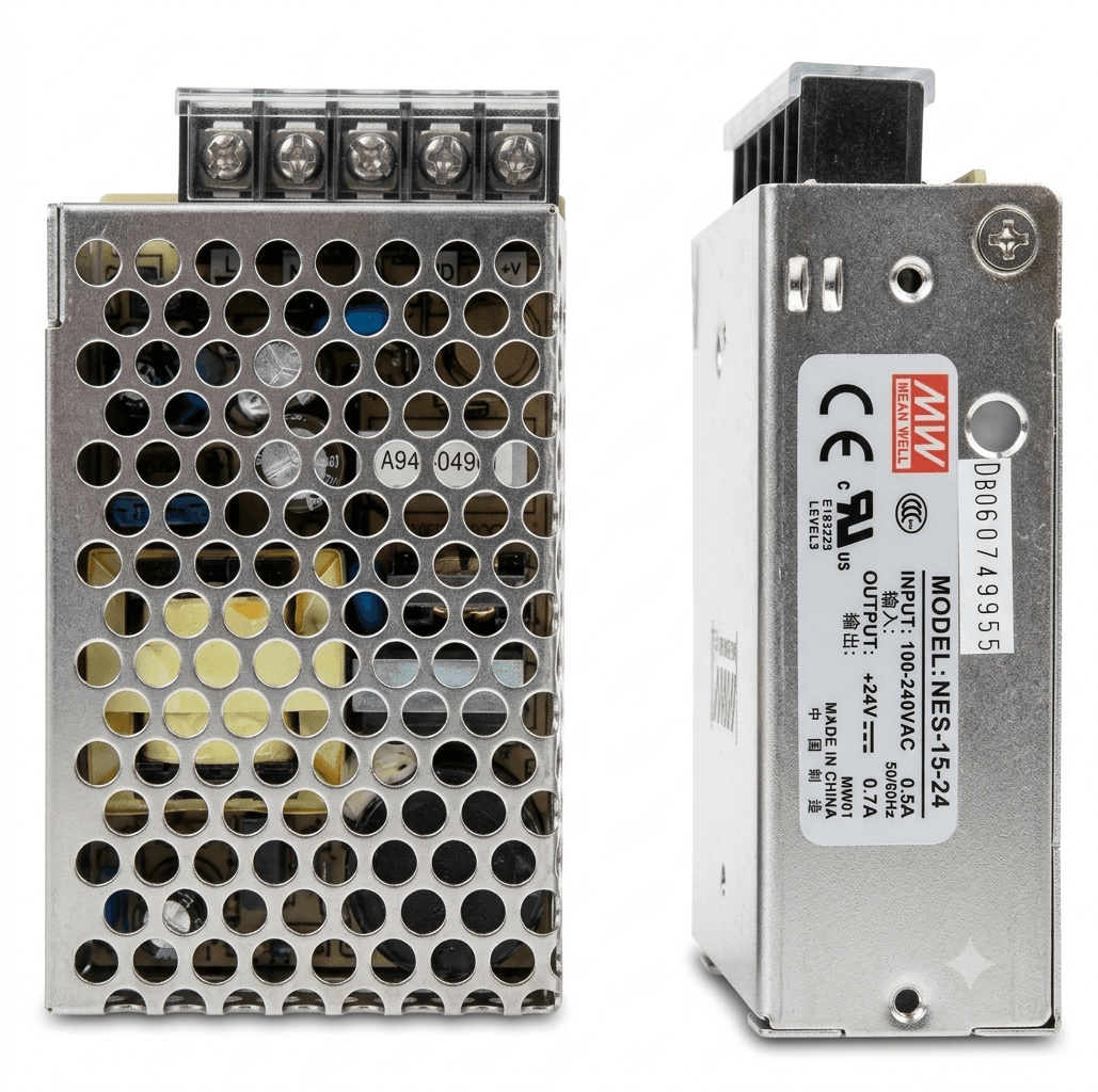 FUENTE DE PODER OUT PUT + 24V MODELO : NES 15-24 - Imagen 1