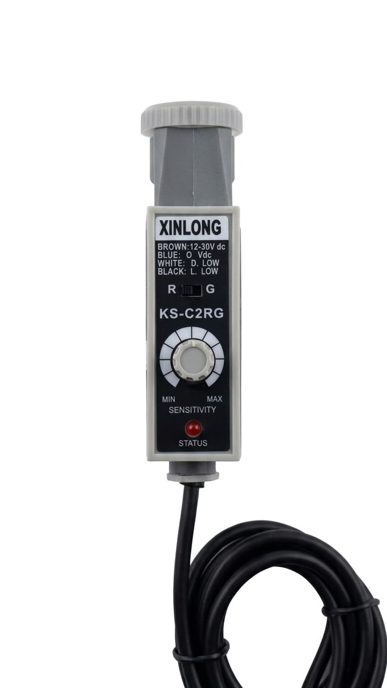 FOTOCELDA MARCA XINLONG REF. KS-C2RG (BOTÓN CAMBIO VERDE A ROJO )