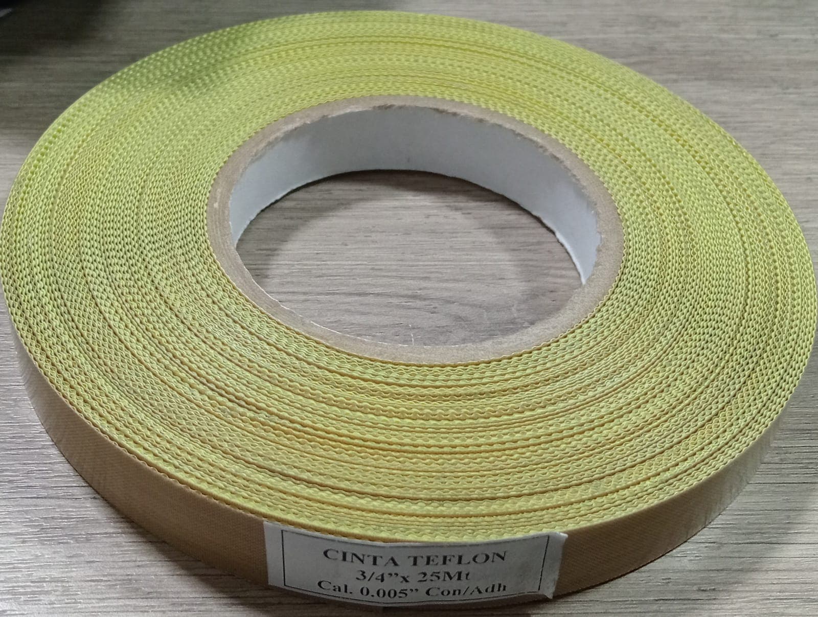CINTA ADHESIVA DE TEFLON 3/4"X25MT ($ 3.500 Y $ 4.500) EL METRO - Imagen 1