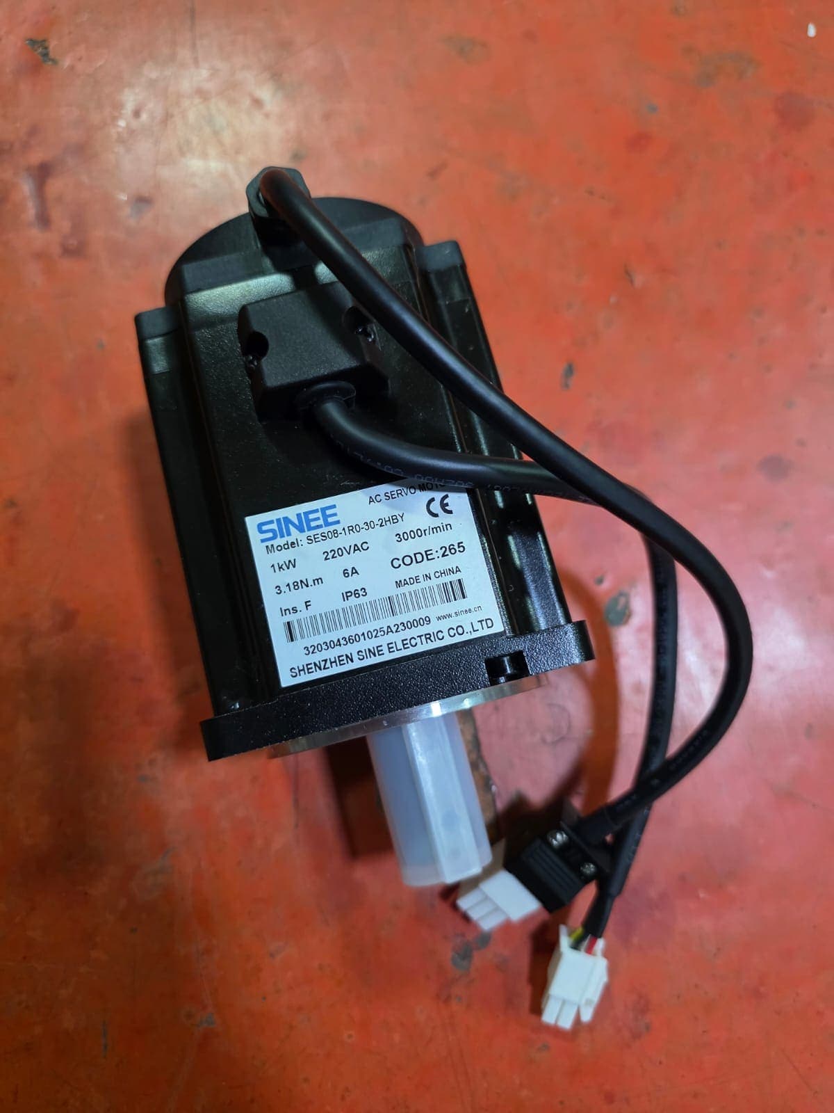 SERVO MOTOR SES08-1R0-30-2HBY - Imagen 1
