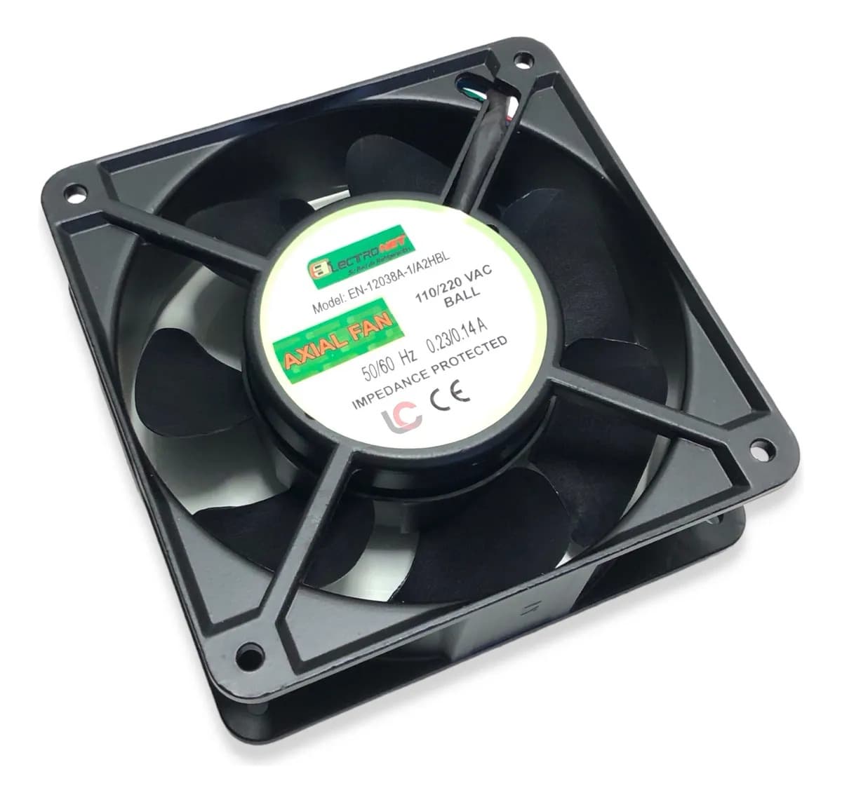 VENTILADOR 110V 12X12CM  - Imagen 1