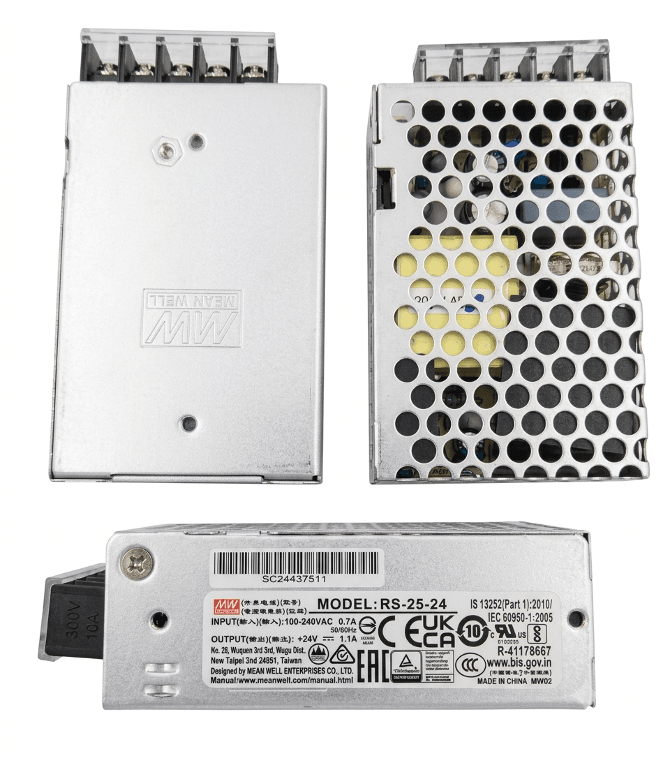 FUENTE DE PODER - SALIDA 24VDC / 1.1 A OUT PUT RS-25-24