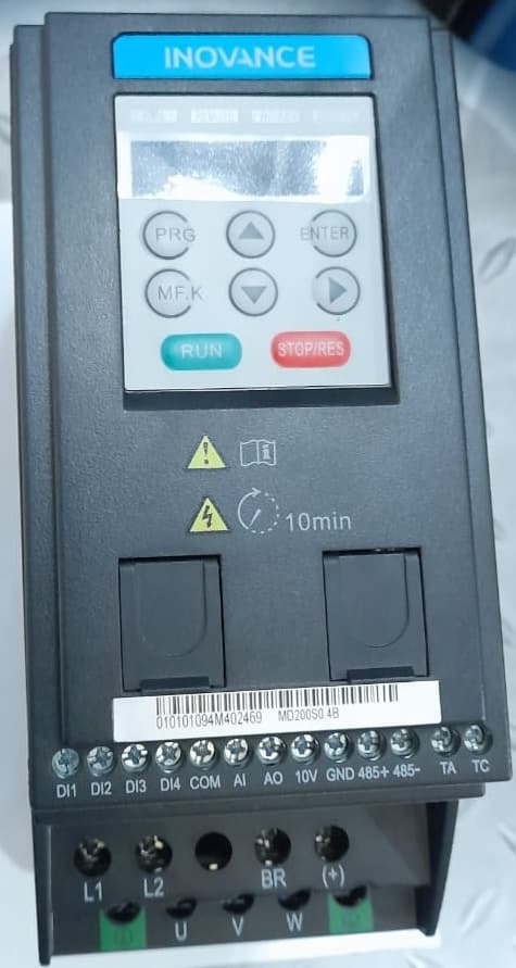 VARIADOR DE VELOCIDAD PARA MOTOR AC MD200S0.4B - Imagen 1