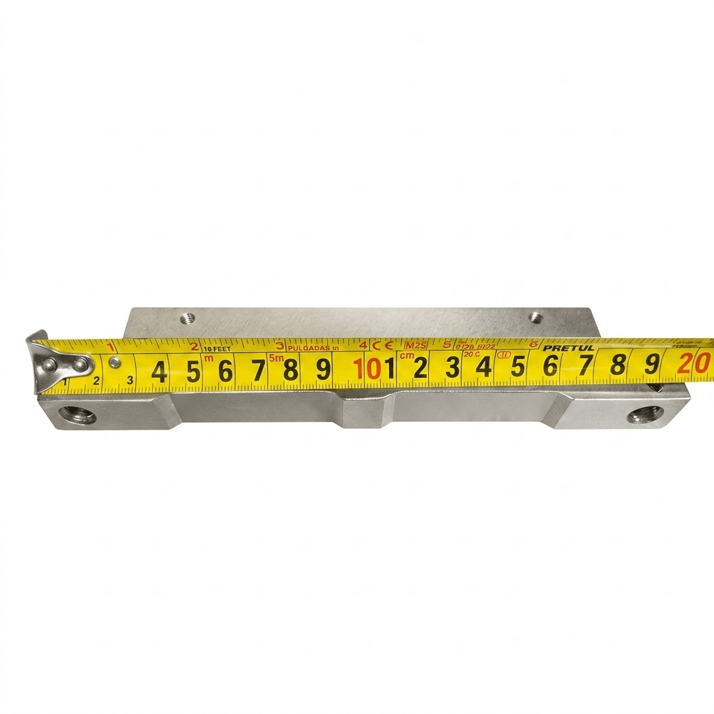 MORDAZA (JUEGOX2) LONG TOTAL: 200MM, LONG CORTE: 159MM, ALTO: 380MM - Imagen 1