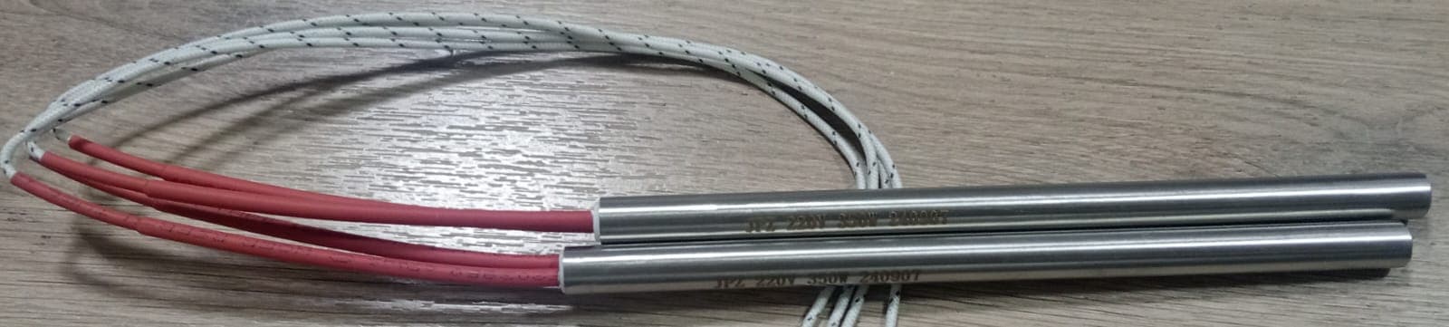 RESISTENCIA TIPO CARTUCHO 160MM Ø9.4 (3/8) 220V 350W SELLE TRANS. - Imagen 1