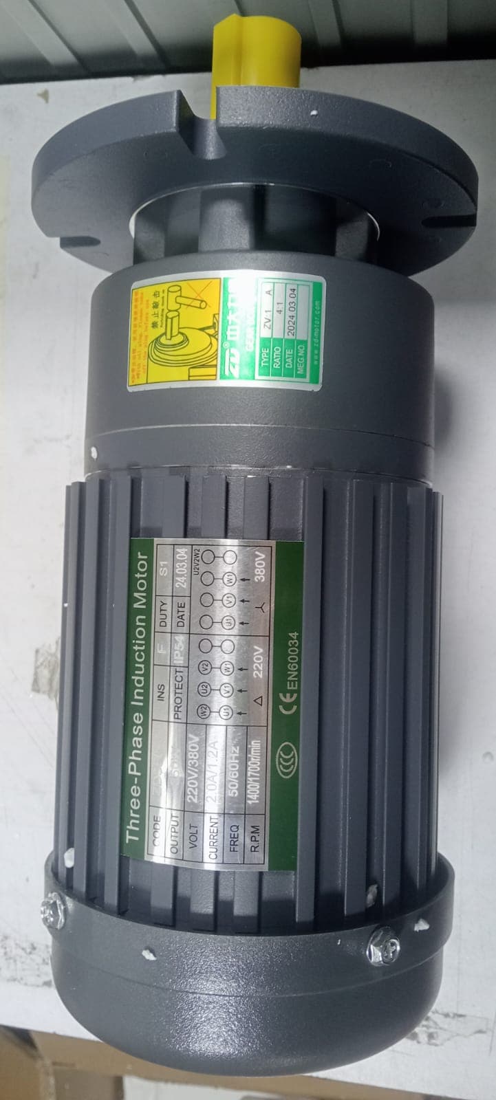MOROREDUCTOR ZD350-S 4:1 - Imagen 1