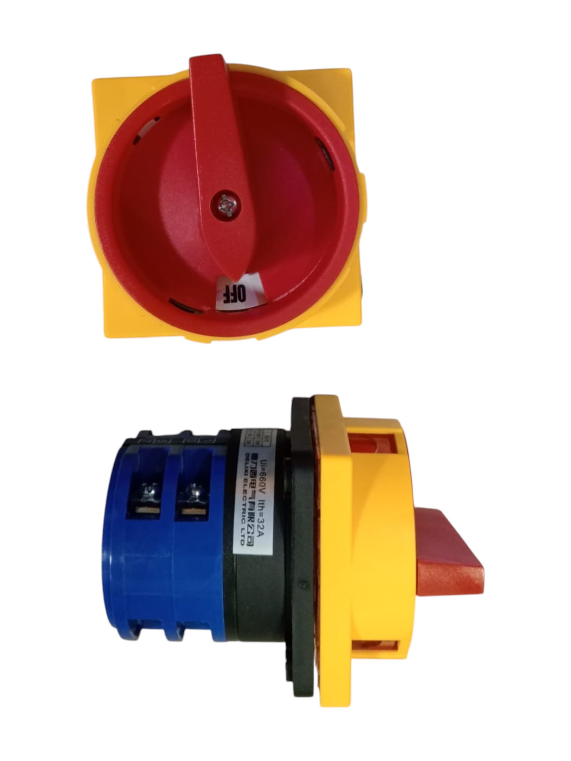 INTERRUPTOR ROTATIVO 2 POLOS ON-OFF