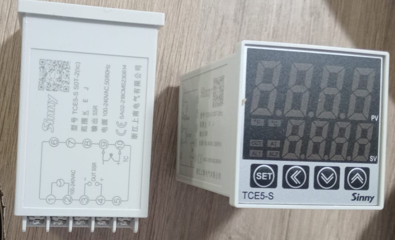 PIRÓMETRO O CONTROL DE TEMPERATURA TCE5-S SOT -2 - Imagen 1