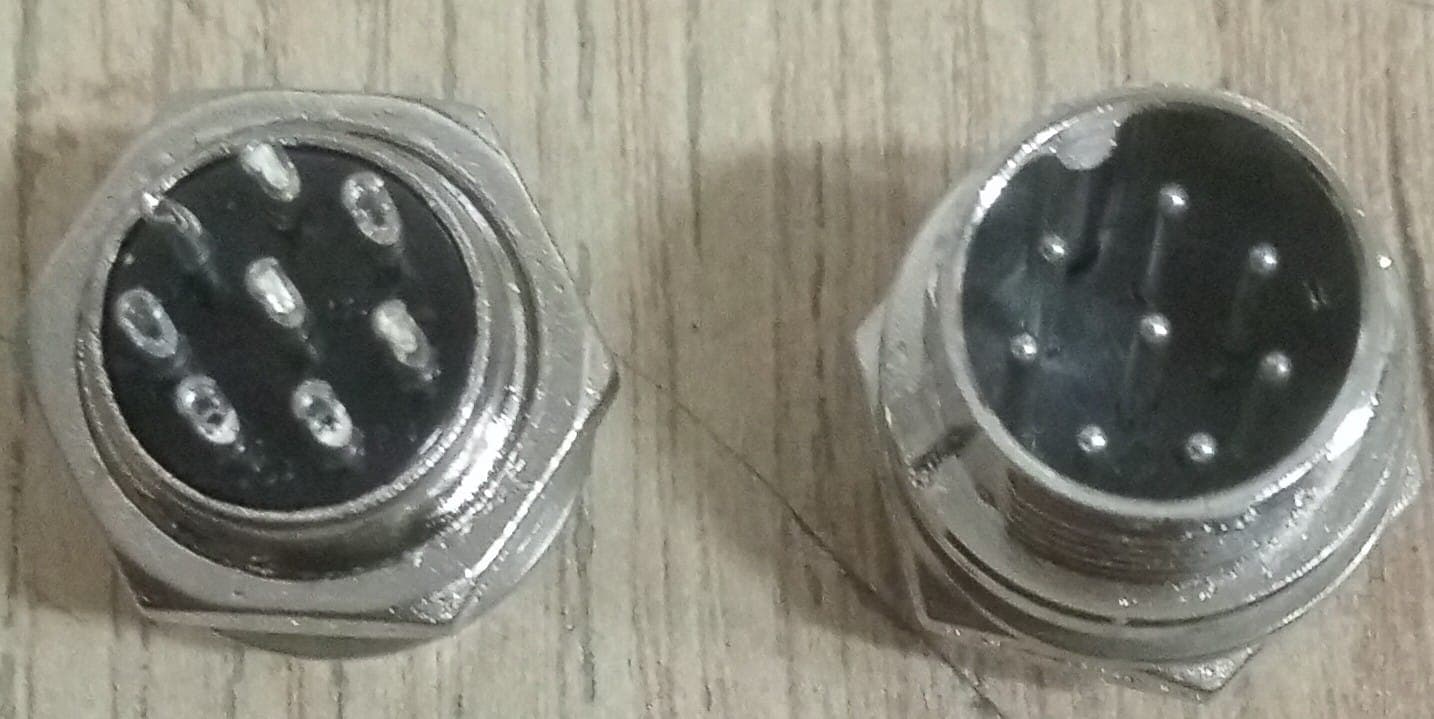 CONECTOR MACHO SENCILLO (2-3-4-5-6-7-8) PINES