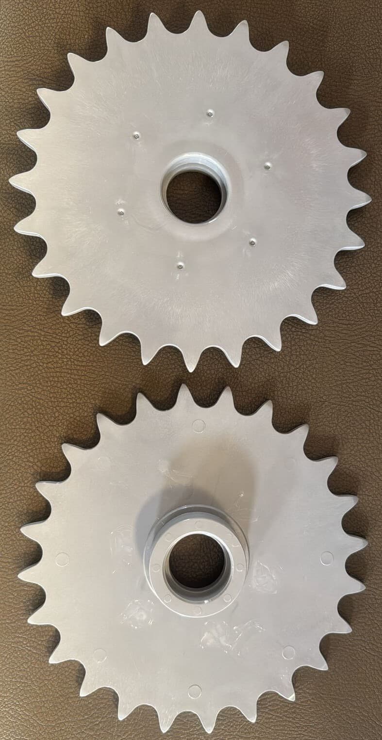 PIÑON PLASTICO 24 DIENTES 260MM. AL 22MM - Imagen 1