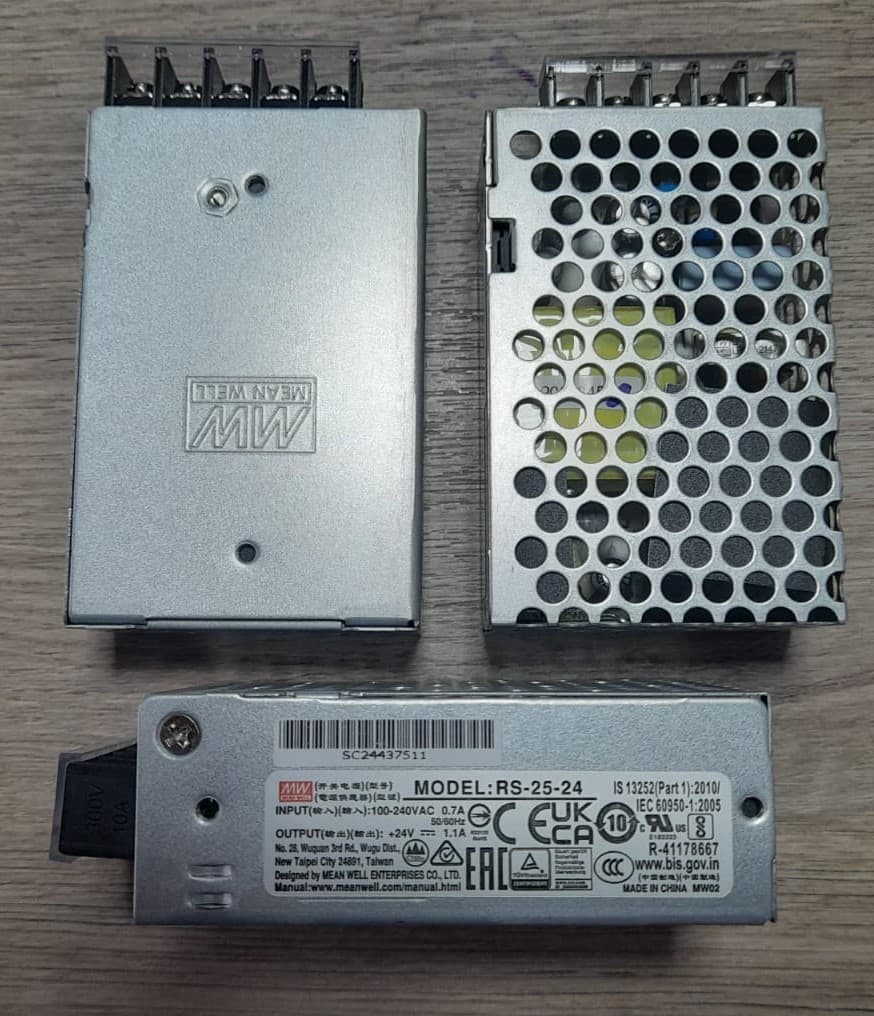 FUENTE DE PODER - SALIDA 24VDC / 1.1 A OUT PUT RS-25-24 - Imagen 1