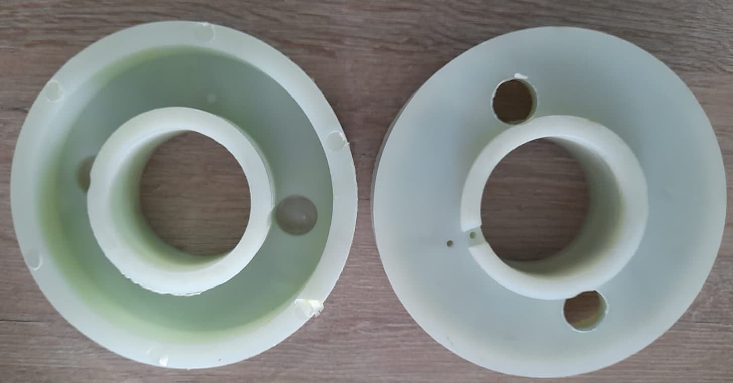 POLEA FRENO NYLON ( DISCO FRENO DE NYLON PARA PORTABOBINA FLOW PACK ) - Imagen 1