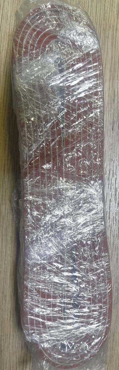 SUFRIDERA DE SILICONA ROJA CON PEGANTE PARA FORMADOR MAQ. VERTICAL 2MTS - Imagen 1