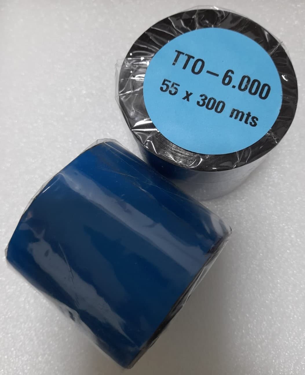 CINTA THERMAL TRANSFER 55MM X 300M NEGRA NANOTECNOLOGÍA