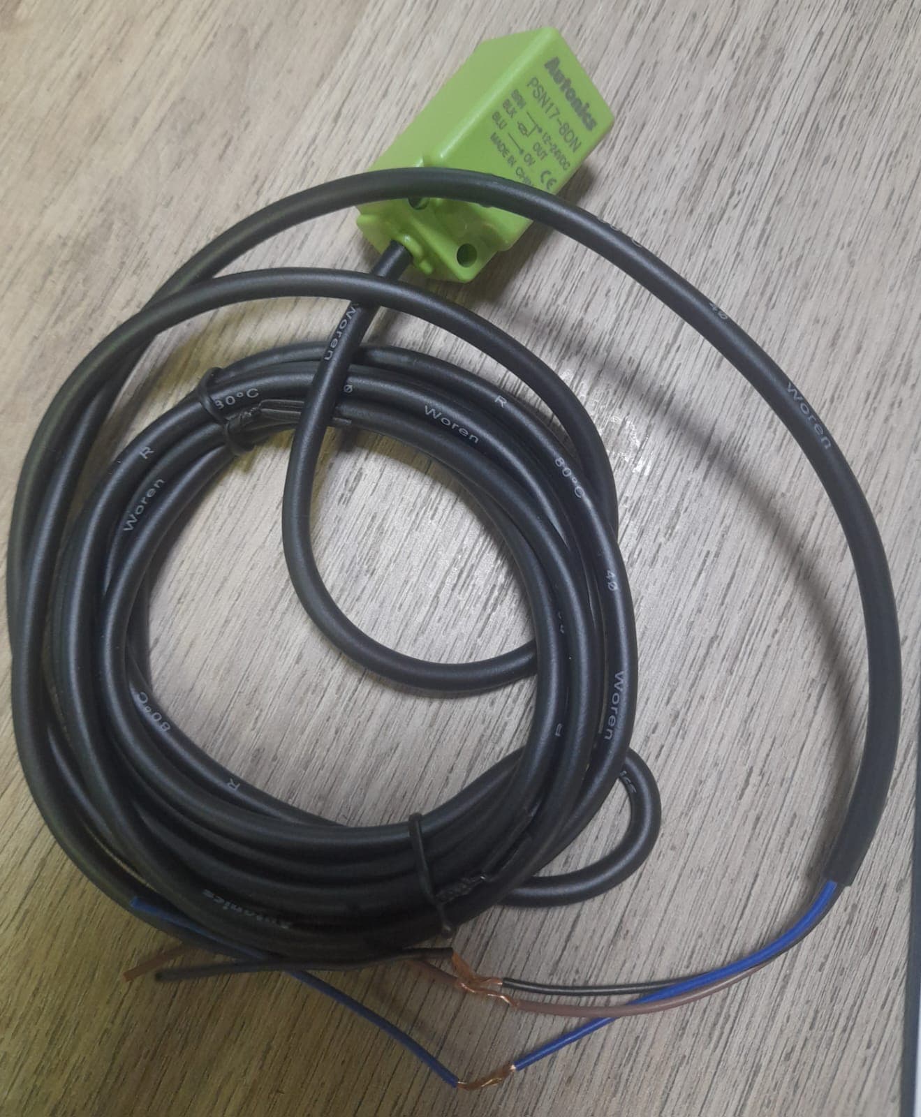 SENSOR INDUCTIVO PSN17-8DN - Imagen 1