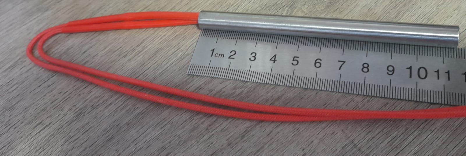 RESISTENCIA TIPO CARTUCHO 115MM Ø9.5(3/8) 220V 350W - Imagen 1