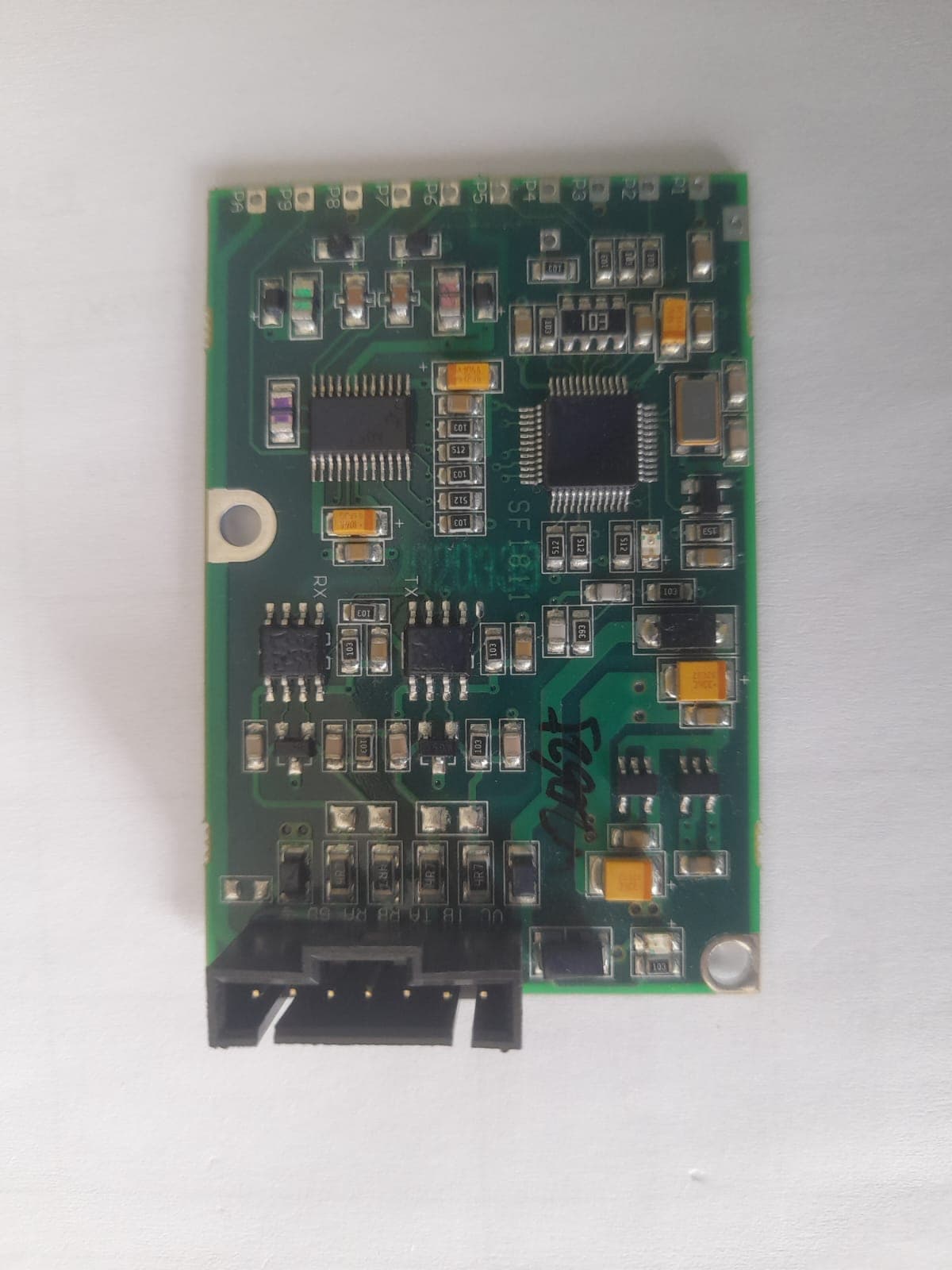 TARJETA ELECTRÓNICA PARA CELDA DE CARGA EN MULTICABEZAL SF1811 (NUEVA) - Imagen 1