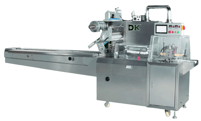 EMPACADORA HORIZONTAL FLOW PACK INOX DK220SE - Imagen 1
