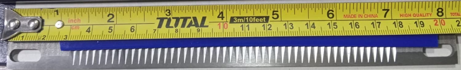 CUCHILLA RECTA PARA MÁQUINA VERTICAL 207MM - Imagen 1
