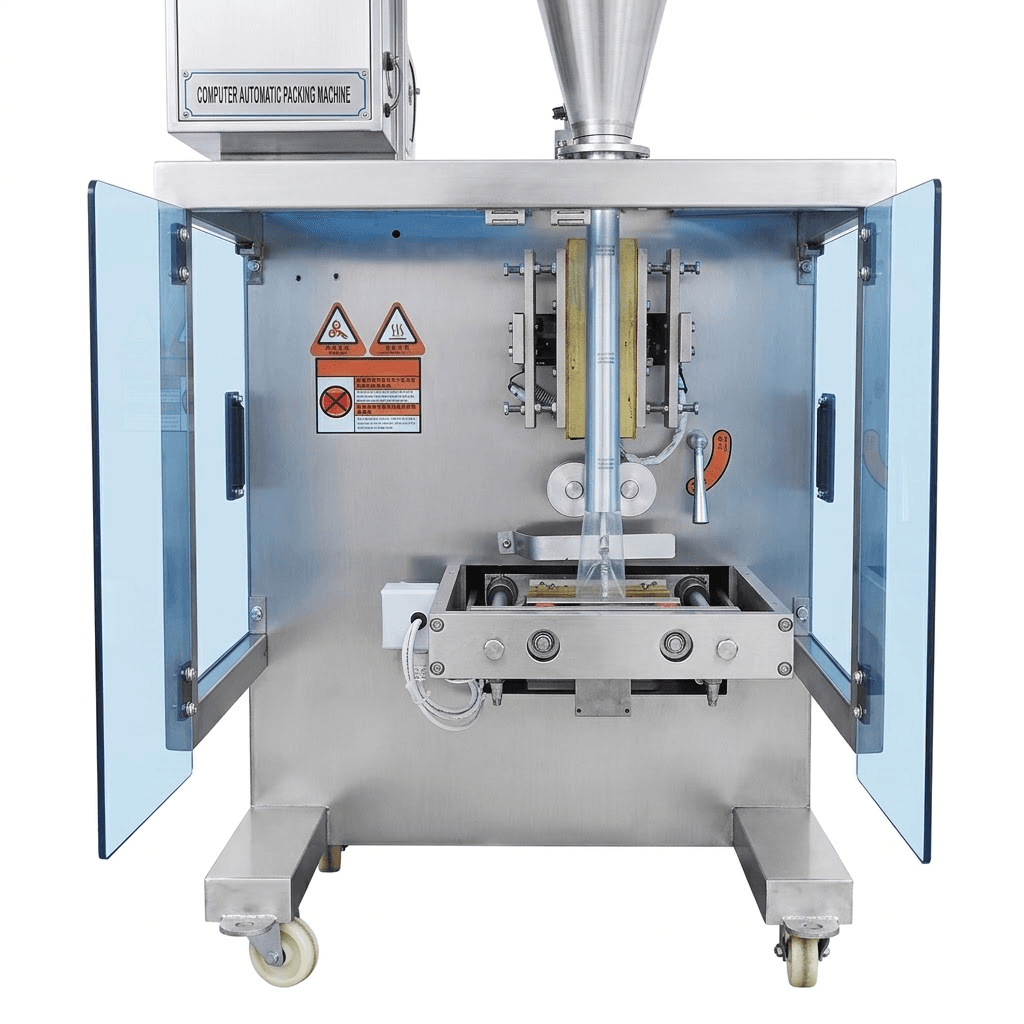 MÁQUINA VERTICAL DE LÍQUIDOS CON SELLADO POSTERIOR JK-320LB - Imagen 3