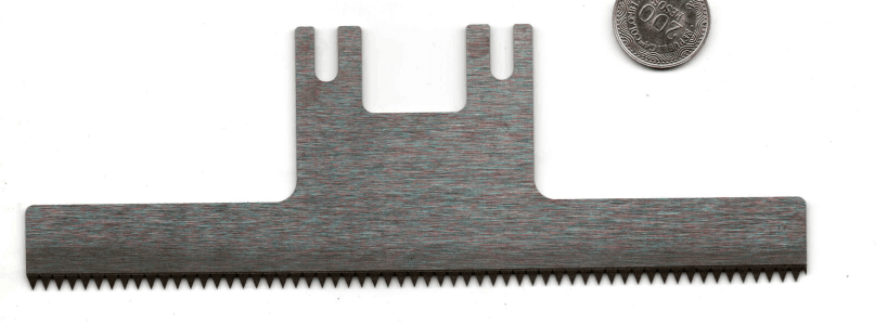 CUCHILLA FORMA DE T 178MMX60MMX1.5MM - Imagen 2