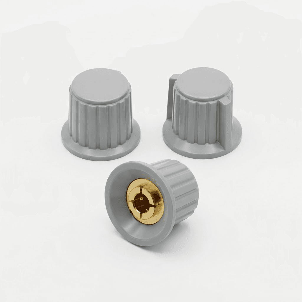 PERRILLA GRIS POTENCIÓMETRO