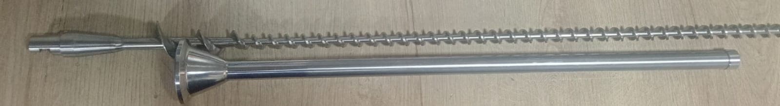 TORNILLO Y CAMISA PARA DOSIFICADOR DE POLVOS L210MM Ø 15.5MM - Imagen 1