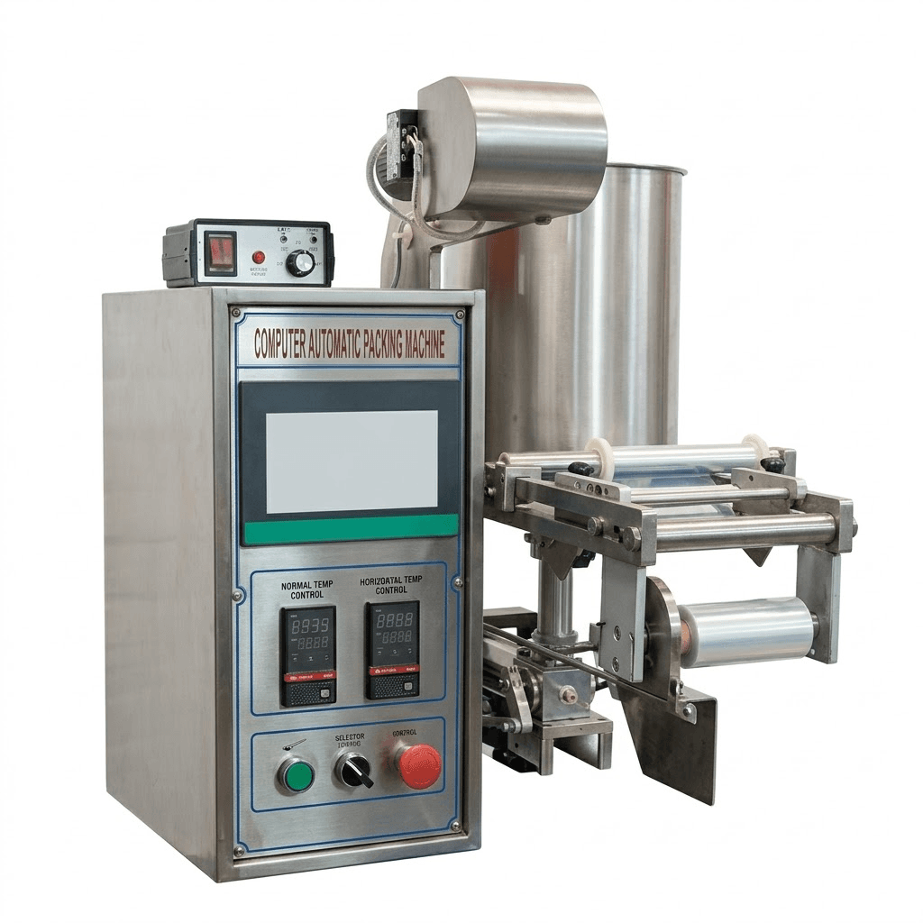 MÁQUINA VERTICAL DE LÍQUIDOS CON SELLADO POSTERIOR JK-320LB - Imagen 4