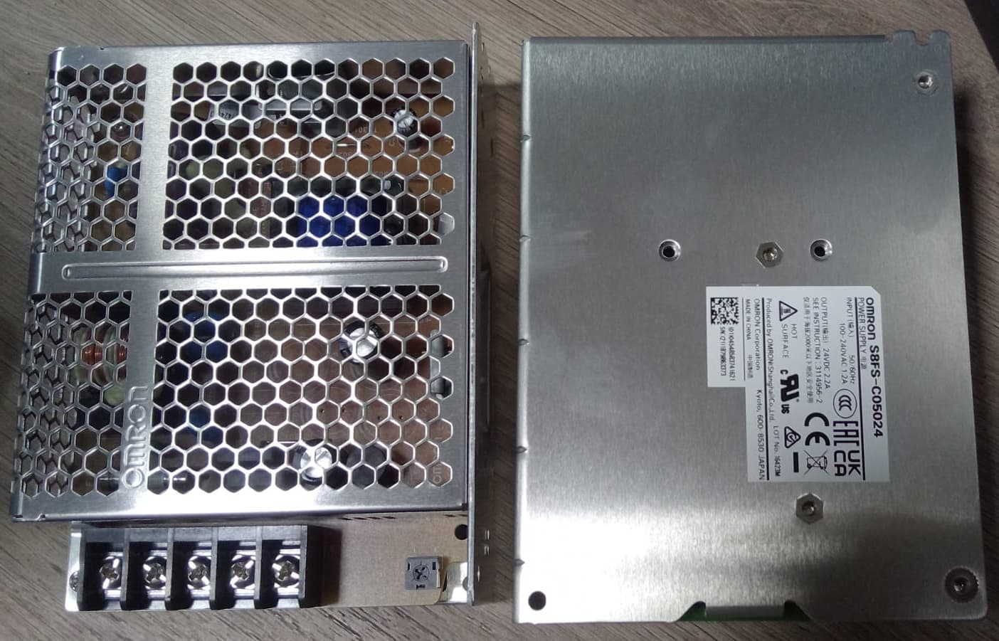 FUENTE DE PODER OMRON S8FS -C05024 / OUT 24VDC-2.2A - Imagen 1