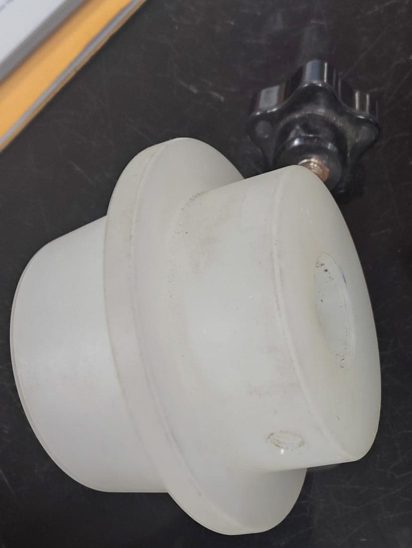 CONO CON PERILLA DE SUJECIÓN DE PLÁSTICO - Imagen 1