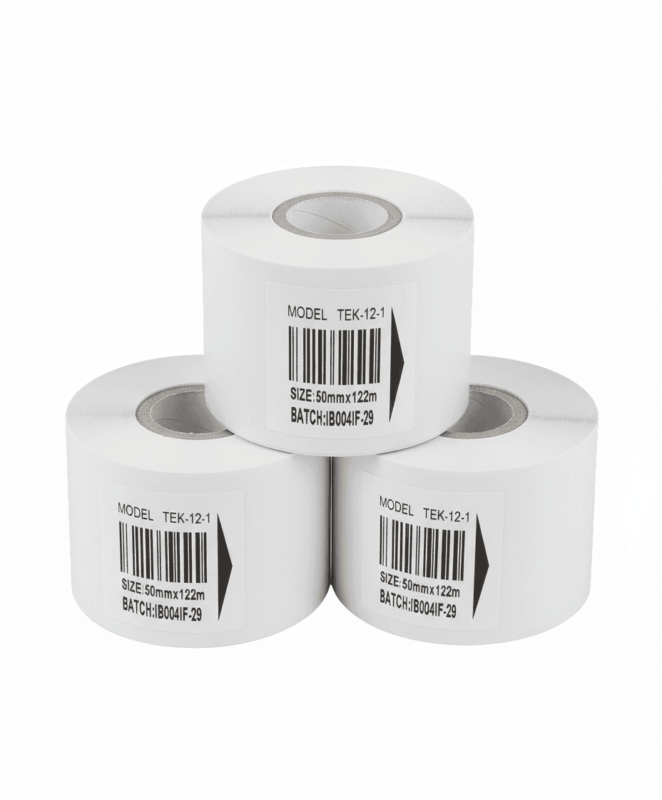 CINTA HOT STAMPING 50MM X 122M BLANCA