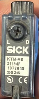 FOTOCELDA SICK KTM-MB 31194P 1078048 2025 - Imagen 1