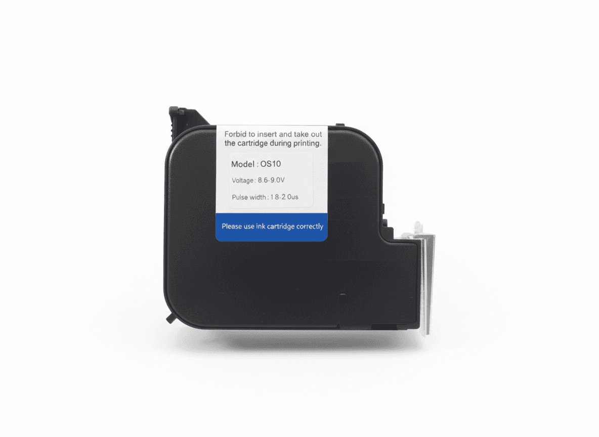 CARTUCHO NEGRO PARA INKJET 12.7 MM OS10