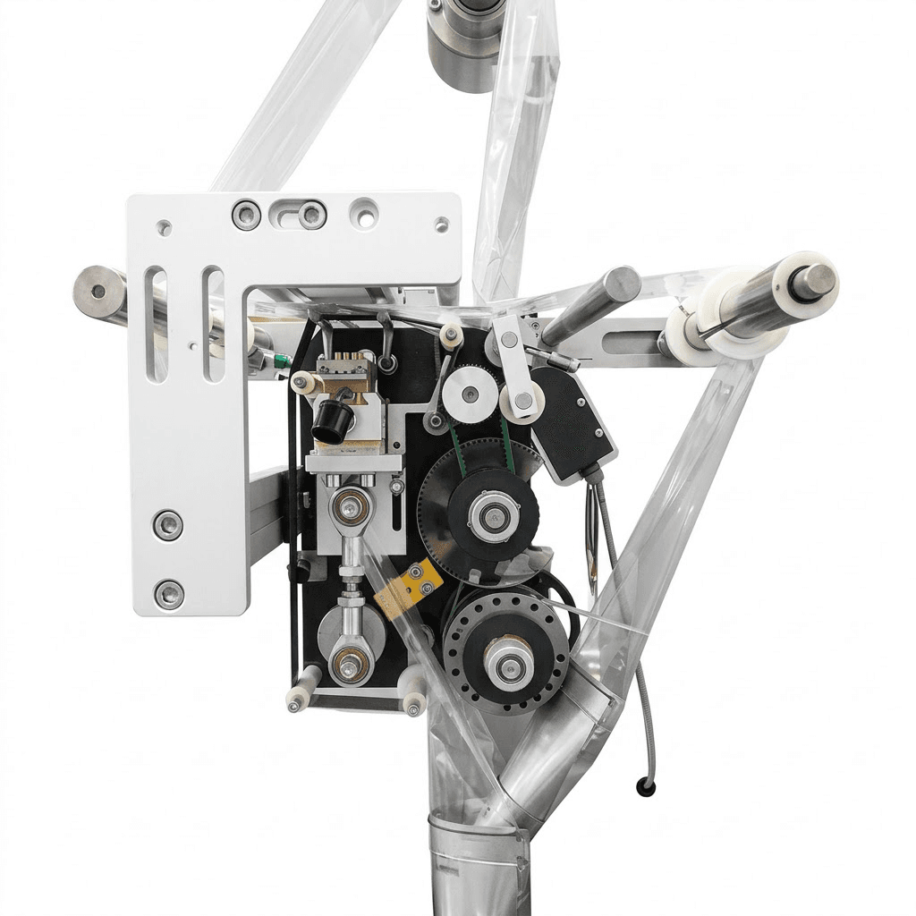 MÁQUINA VERTICAL DE LÍQUIDOS CON SELLADO POSTERIOR JK-320LB - Imagen 5