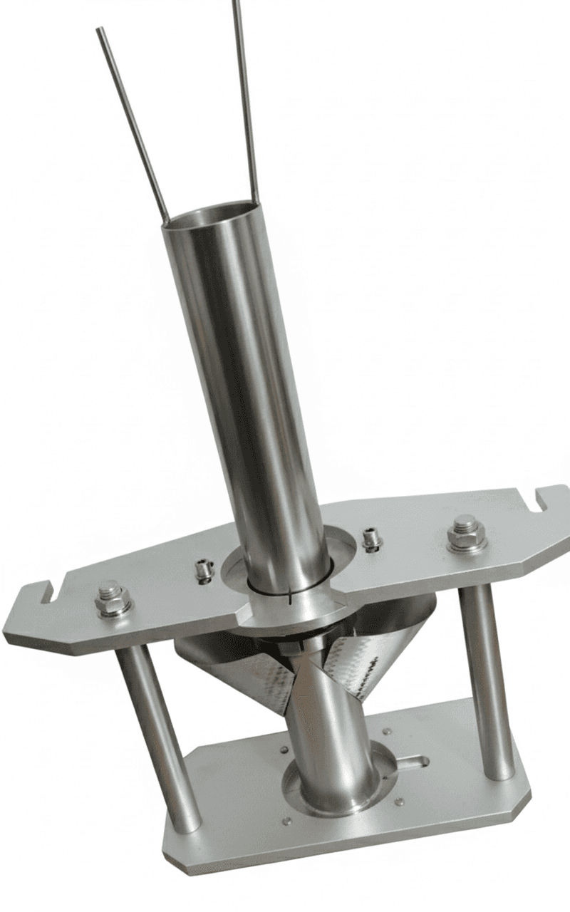 CUELLO FORMADOR MÁQUINA VERTICAL 230MM (CUELLO + BASE + GUÍA) - Imagen 1